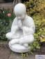 Preview: Buddha Steinfigur eine Novizen