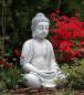 Preview: betender Buddha Figur rostfarben