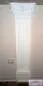 Preview: flacher Pilaster aus Gips mit korintischem kapitell