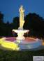 Preview: Gartenbrunnen mit Licht und Nebler
