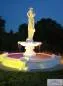 Preview: Gartenbrunnen mit Licht und Nebler