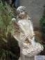 Preview: Gartenfigur Engel mit Blumenkorb in der Hand