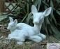 Preview: Gartenfigur Reh mit Kitz