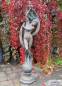 Preview: erotische Gartenfigur Frau mit Tuch und Kugel