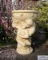 Preview: betonskulptur vase mit liebespärchen