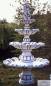 Preview: Gartenbrunnen mit 4 Wasserschalen