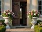 Preview: Ziervasen vor Haustür Eingang