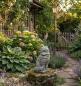 Preview: Katzen Gartenfigur Katzenfigur Steinfigur Gartendekoration Beton Steinguss Figur 50cm 36kg