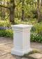 Preview: Sockel Pfeiler Säule Gartensockel Pflanzgefäße Gartenfiguren Beton Steinguss 45x45cm 87cm