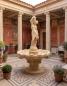 Preview: Gartenbrunnen Springbrunnen mit Figur Wasserträgerin Standbrunnen mit Brunnen Wasserschale 170cm
