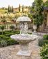 Preview: Garten Springbrunnen mit Kinter Figuren unter dem Regenschirm