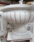 Preview: Gartenbrunnen Standbrunnen mit großer Brunnen Wasserschale und Springbrunnen Figur mit Muschel 120cm 295kg BAD-KP0607