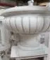 Preview: Gartenbrunnen Standbrunnen mit großer Brunnen Wasserschale und Springbrunnen Figur mit Muschel 120cm 295kg BAD-KP0607