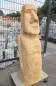 Preview: ocker farbene Moai Figur