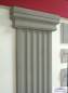 Preview: Pilaster 12cm Sockel Kapitell Höhe 145mm Fassadenstuck Styroporstuck PLA120-145