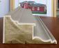 Preview: Fenster Gesims Fassadenstuck Profil | Brandschutz Zierleisten Steinwolle Basis 125cm