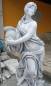 Preview: Gartenfigur Frau mit Helm als Römische Steinguss Skulptur Beton Steinguss Figur 142cm 235kg BAD-1021