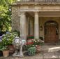 Preview: Stehende Löwen Gartenfigur Löwenfigur Torlöwen Beton Steinfigur 75cm 90cm lang