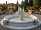 Preview: Großer Garten Brunnen mit Wasserbecken und moderner Frauen Skulptur
