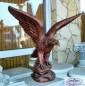 Preview: Adler steinfigur in sonderfarbe