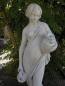 Preview: Gartendeko Steinfigur Frau mit Wasserkrug