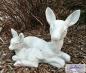 Preview: Tierfigur reh Kitz mit jungem