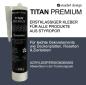 Preview: Acyrl Styroporkleber Titan Premium & Dichtstoff für Profile Leisten Fugenmasse