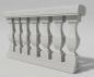Preview: TYP-06 PLUS Balustraden Geländer 90cm quadratische Baluster Säulen 90cm