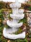 Preview: Wasserfall Steinbrunnen Modern Art Deco Gartenbrunnen 102cm 323kg
