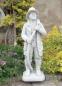 Preview: Feuerwehrmann mit Helm und Schlauch Gartenfigur Beton Steinfigur Skulptur Figur
