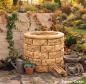 Preview: Gartenbrunnen Zierbrunnen Brunnenschacht Steinbrunnen Betonring Elemente Garten Wasserspeicher Schöpfbrunnen Baumring