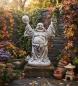 Preview: Happy Buddha mit Kugel lachende Buddhafigur Beton Steinguss Steinfigur 87cm 89kg