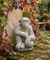 Preview: Affen Figur Gartendekoration Schimpansen Gartenfigur nicht sehen hören sagen 50cm