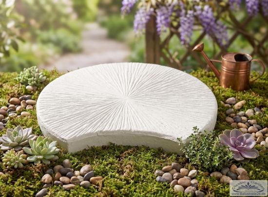 Runde Betonplatte 60cm als Gartenweg Trittplatte oder individueller Kreisbogen für Baumring Platten