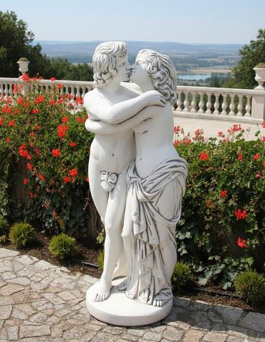 Skulptur Liebespaar