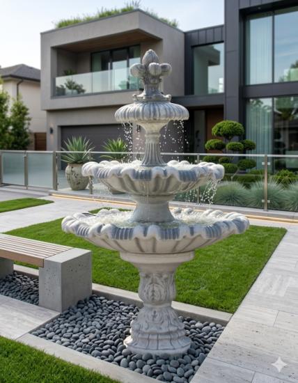 Kaskaden Garten Brunnen