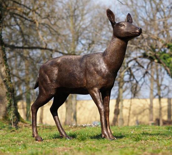 Bronze Hirsch Kuh