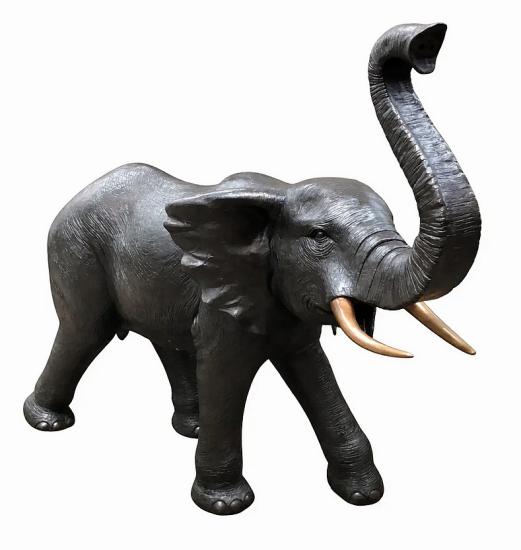 Große Bronze Elefant Skulptur für Garten und Außenanlagen