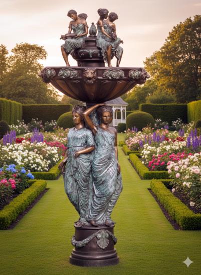 Garten Springbrunnen