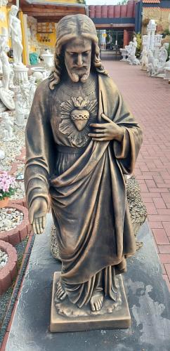 Herzjesu Steinfigur