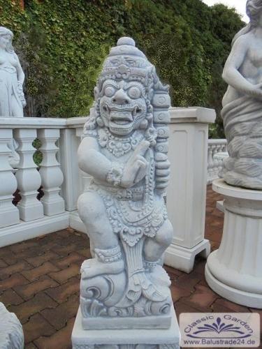 Maya Krieger Maya Inka Azteken Torwächter Tempelwächter Steinfigur 62cm