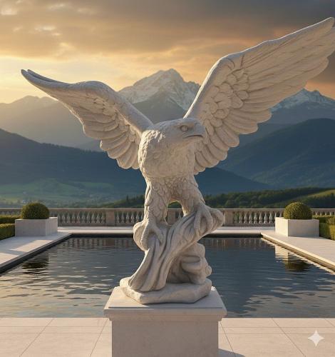 Seeadler Beton Gartenfigur