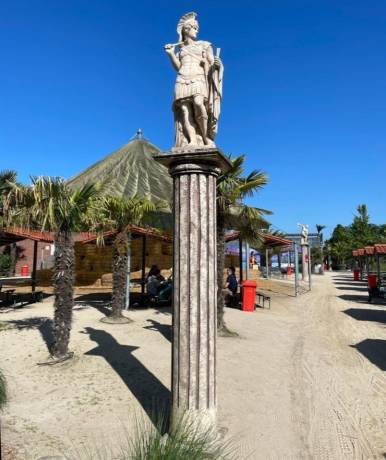 Römer Figuren Irrland Park in Kevelar
