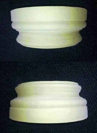 Kapitell und Sockel Säulen Ring KBA 30 G für Gipssäule mit 300mm Durchmesser Halbschalen Element