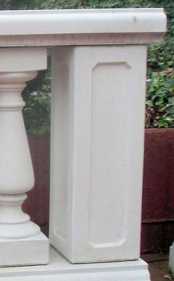 Balustraden Vierkant Pfeiler Pfosten