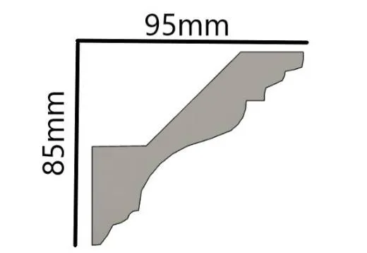 LED-Lichtleisten aus Gipsstuck