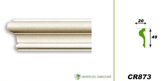 Deckenspiegel Flachleiste