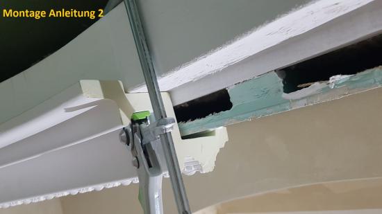 IG-4110 Verzierte Deckenkuppel mit Decken Rosette aus Polyurethan Hartschaum Kuppel Ø 2529mm Tiefe 25cm