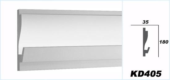 maßskizze lichtleiste kd405