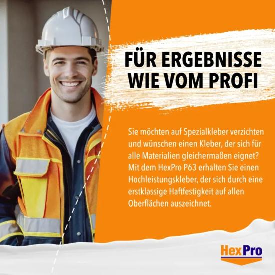 Montagekleber Kleber MS-Polymer Basis hohe Sofort Haftung 290ml P63